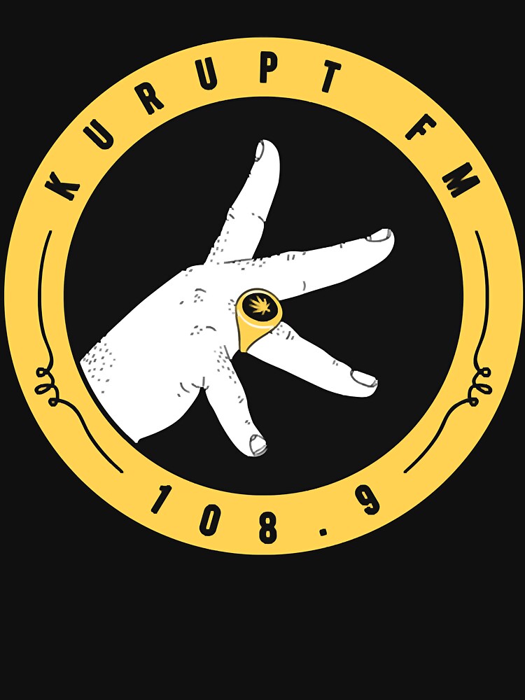 Best seller   kurupt fm logo essential t shirt by JerryDugas