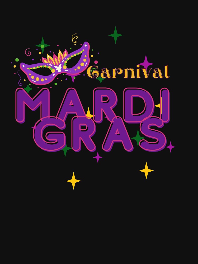 Mardi Gras Carnival masquerade mask party by sirilakk