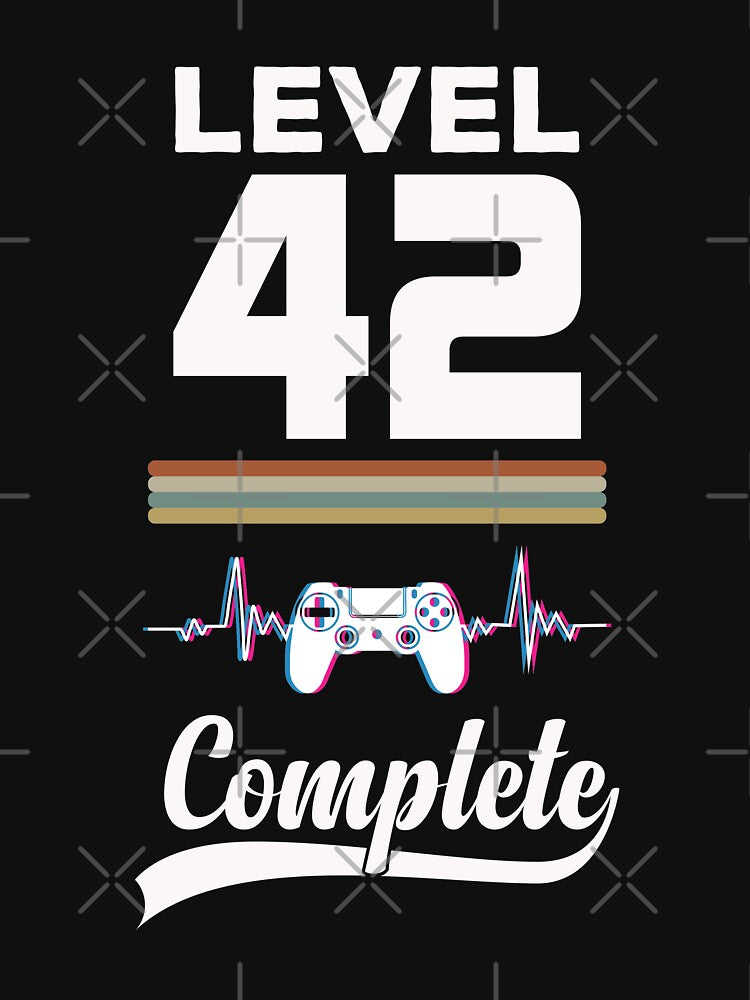Level 42 Complete - Born in 1979 Gaming - 42nd Birthday Anniversary Video Game Father's Day Christmas Present by ALITOPRINCE