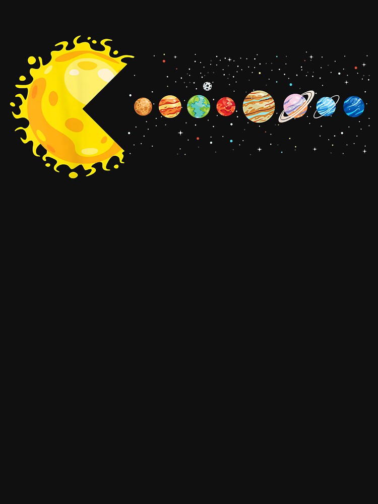 Solar system shirt funny planet, sun and astrology by JudyRundell1