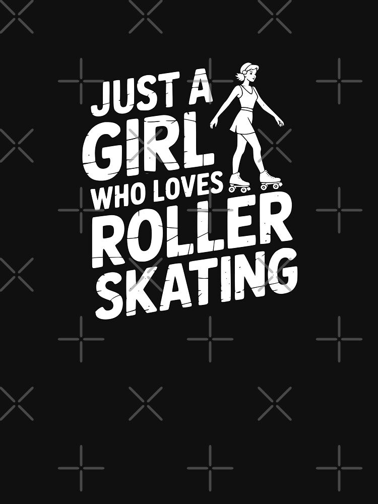 Just A Girl Who Loves Roller Skating by theartfulaspie