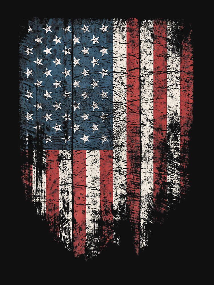 Distressed Usa Flag Women Men, Patriotic American Flag by FankkaGanri