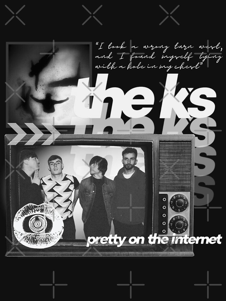 The K's Band Inspired "Pretty on the Internet" & "I Wonder If the World Knows?" Album T-Shirt | Tour Merch | Viva La K's | Sarajevo Lyrics | TV by WishfulWolf