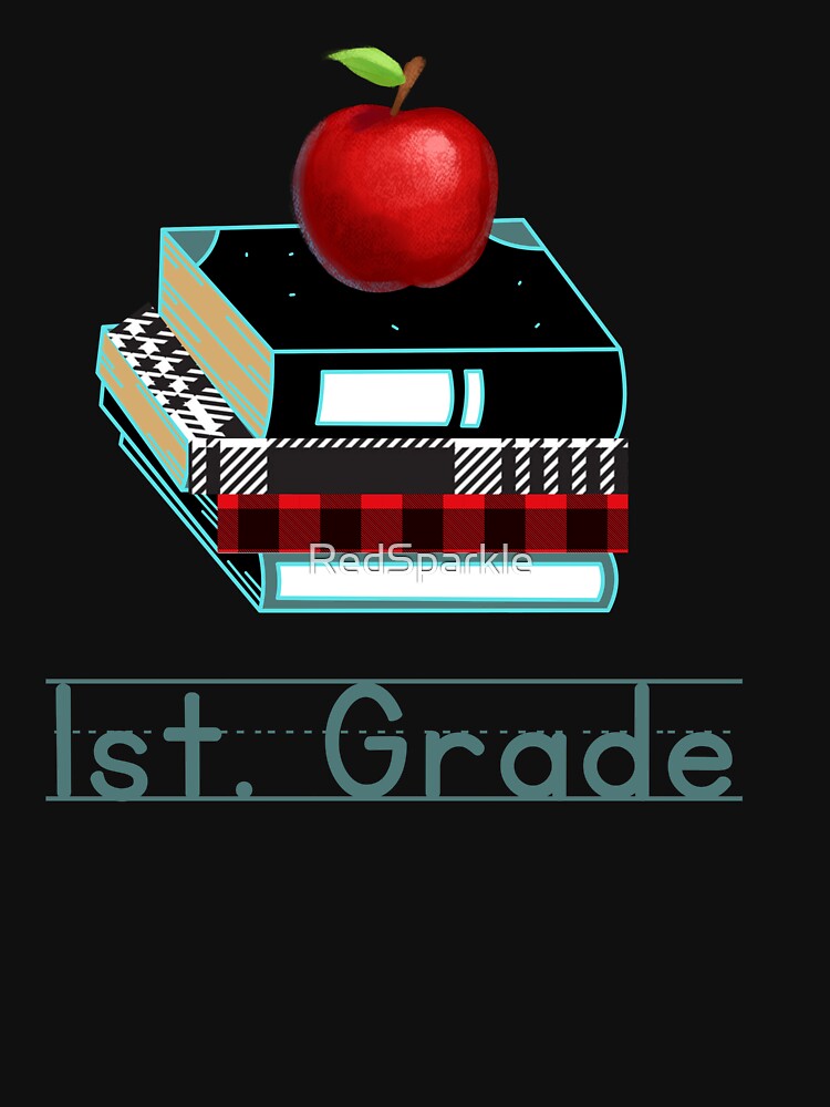 First Grade Plaid Books by RedSparkle