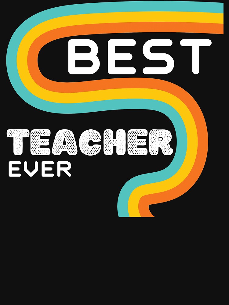 Best Teacher Ever Perfect Coach Gift Idea by wapix