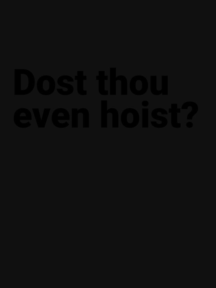 Dost thou even hoist by UrbnState