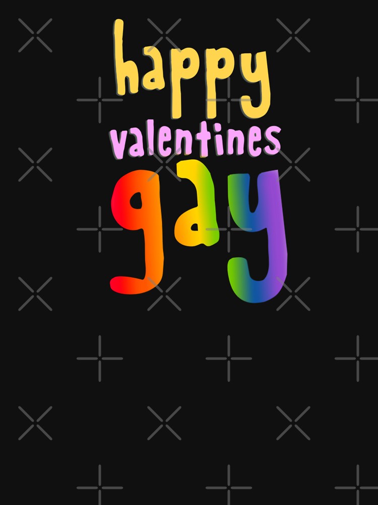 Happy Valentines Gay, LGBTQI, Funny stickers, Funny gifts by tubeklon