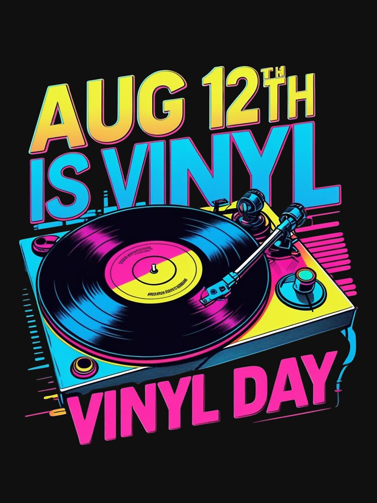 Turntable Magic  Vinyl Day Artwork by Iuqiune