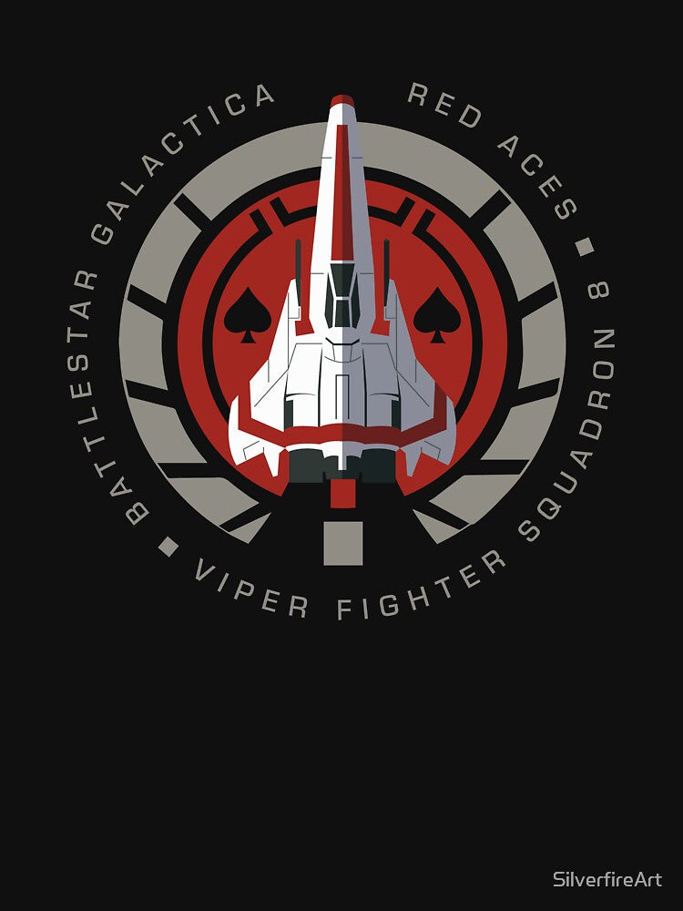 Viper Squadron 8 - Red Aces by SilverfireArt