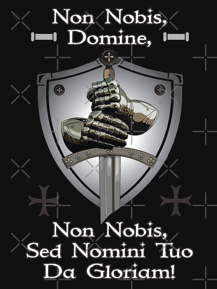 Non Nobis Domine, Non Nobis Sed Nomini Tuo Da Gloriam by MedievalWear