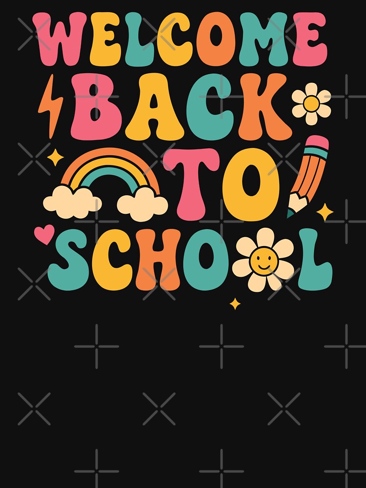 Retro Welcome Back to School Teacher Appreciation Boys Girls by Blok45
