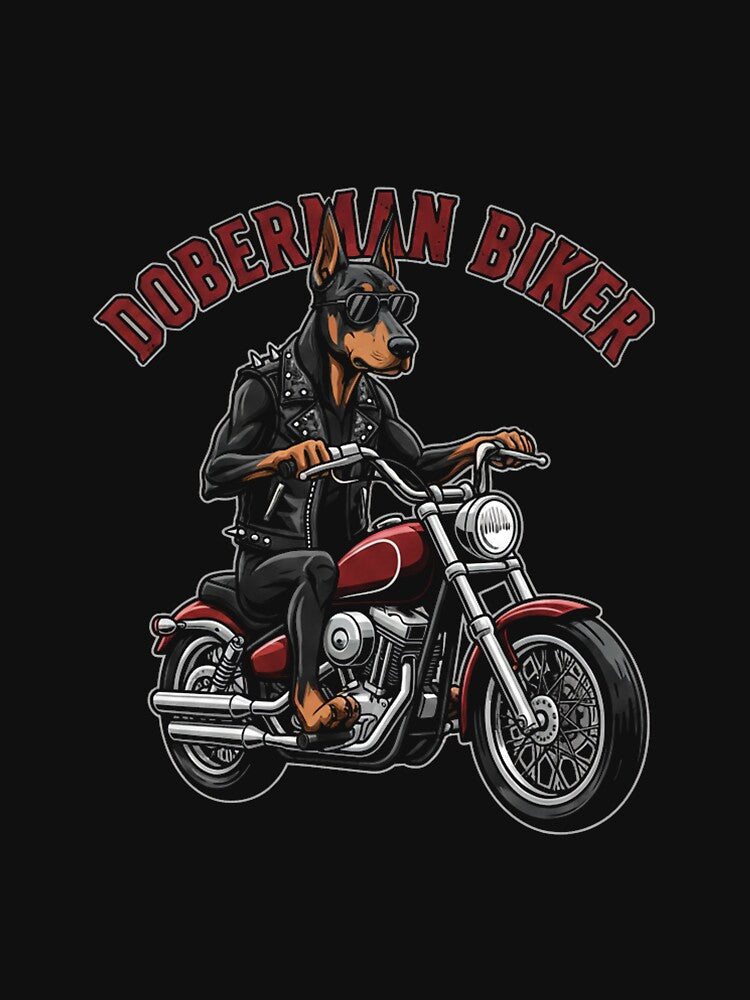 Doberman Biker by Merchifyme2000