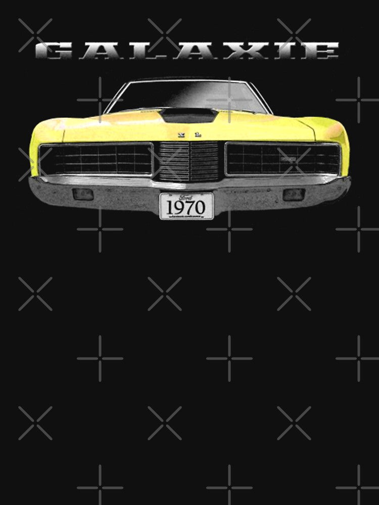 1970 Ford Galaxie XL Front Classic Guys  Unisex Tee Team T-Shirts New Style Shirt For Girls Unique T-Shirts Print On Demand by Erickiu13