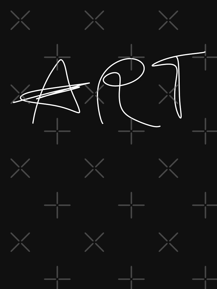 ART one line abstract by NYXFN