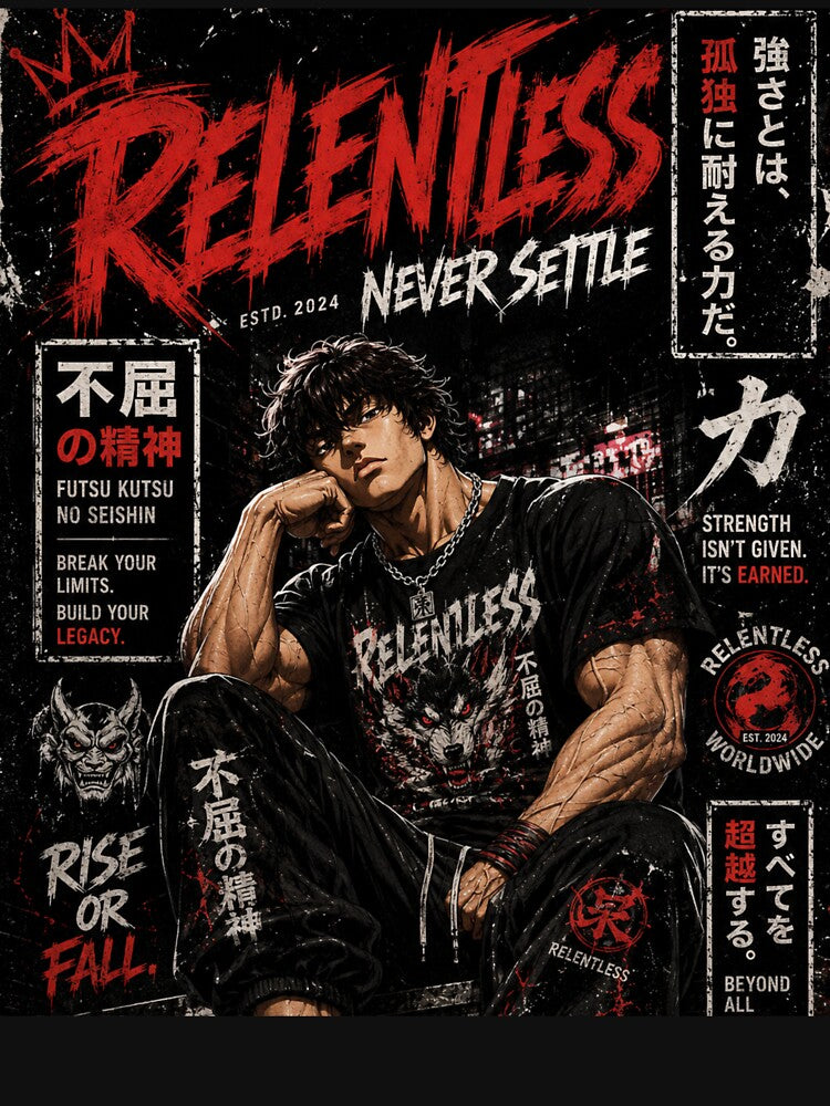 Relentless – Urban Streetwear Graphic by UrbanSwagFlow