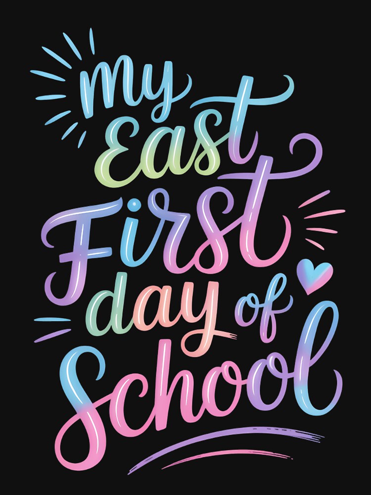 My East First Day of School Teacher by Sunset4Bones