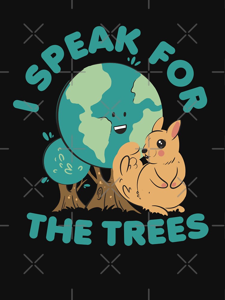 Earth Day 2023, I Speak For The Trees Squirrel by metal-works