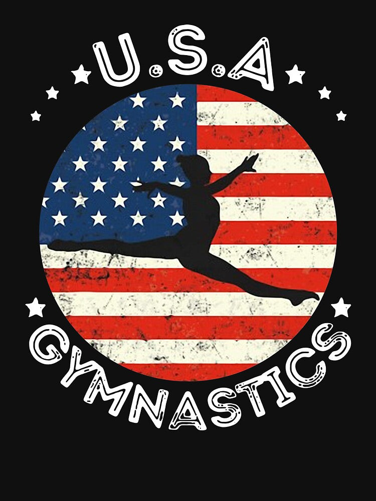 Usa Vintage Gymnastics by Ahmadeshop