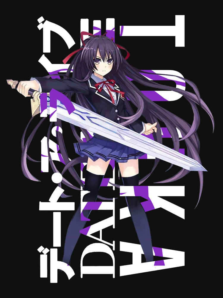 Date a Live Tohka Yatogami Typography by MrOswaldWalker