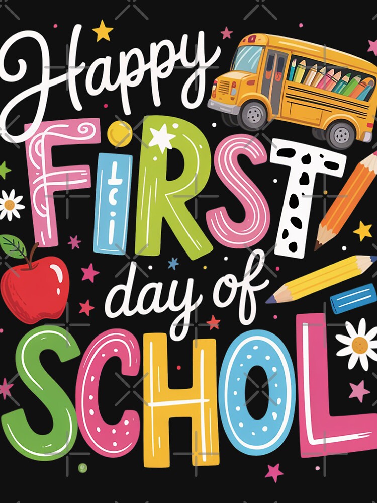 Happy First Day of School pupil by brynatshop