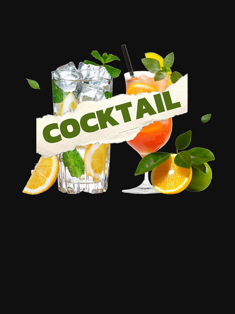 Cocktail best t-shirt by Zaranova