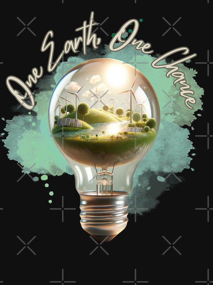 One Earth One Chance - Protect Earth - Be the Change for Our Planet by chanyawee