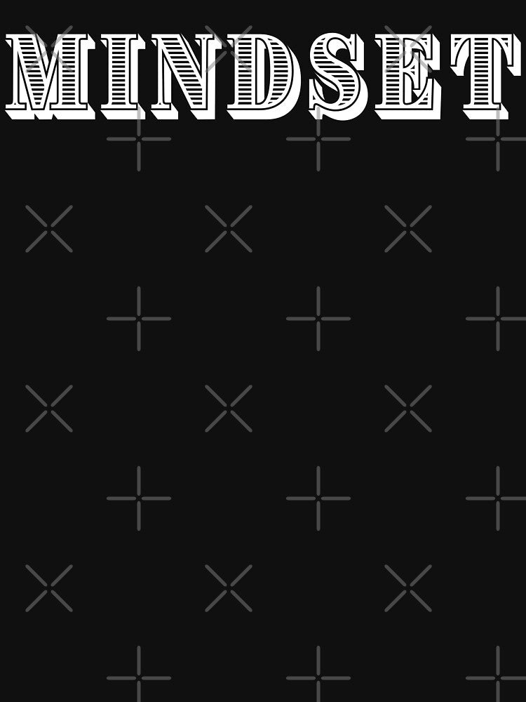 Mindset word typography by Shambusiness