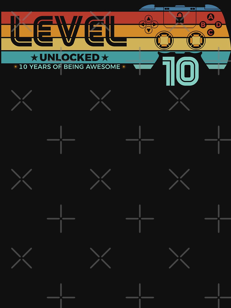 Level 10 Unlocked - Official Preteen 10th Birthday Gamer by NH2019