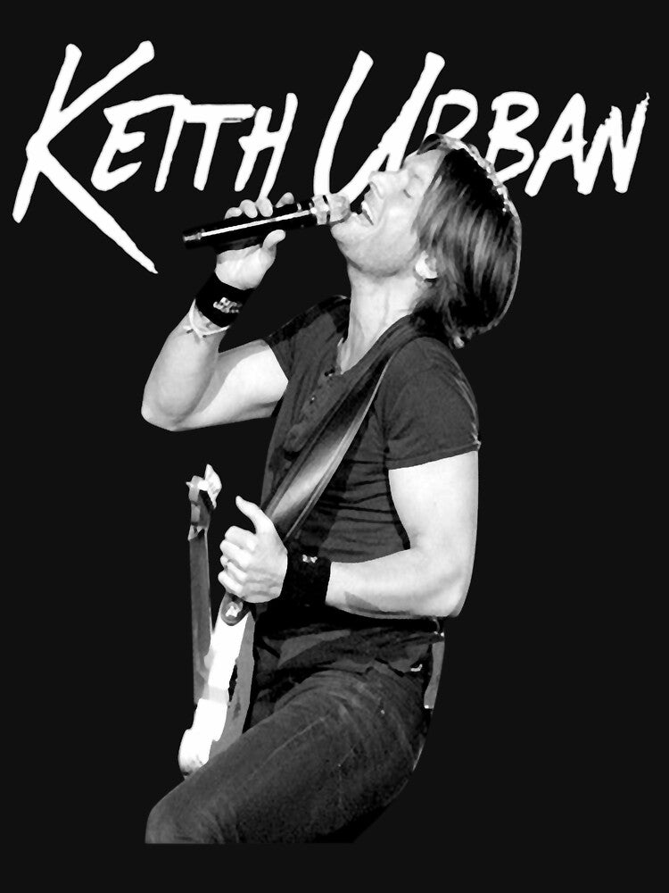 Country Rock Keith Art Urbans   Classic T-Shirt by ly0kipatsy