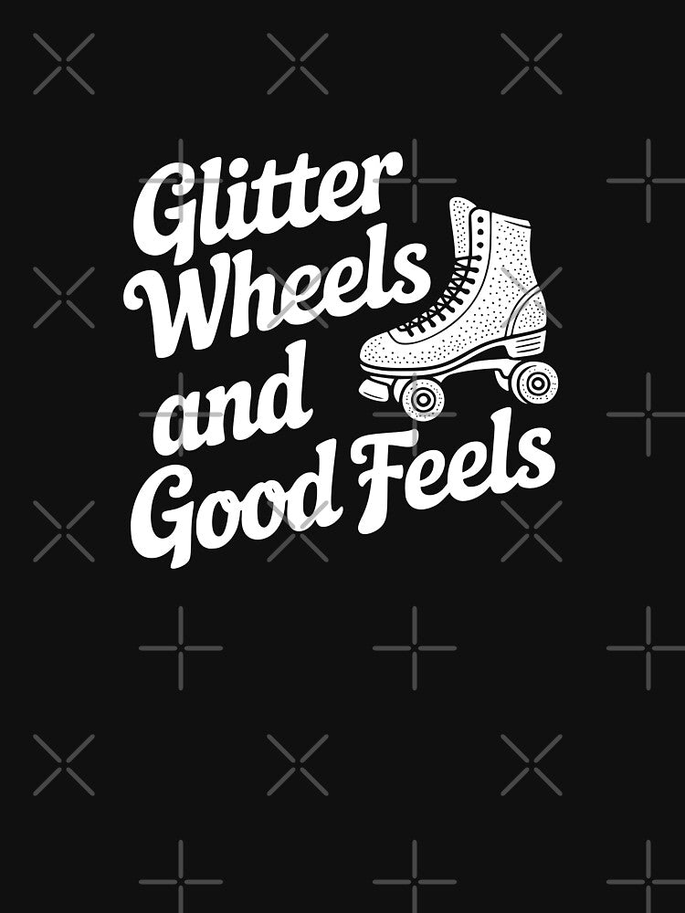 Glitter Wheels And Good Feels by theartfulaspie