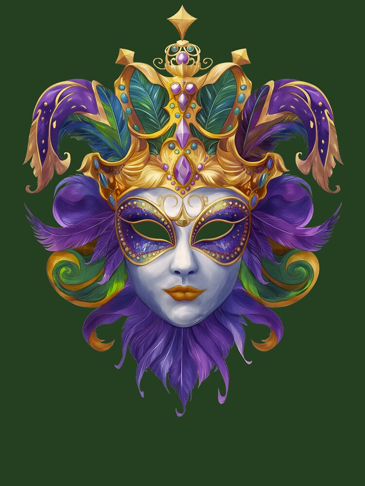 Mardi Gras Carnival Mask by Wild-Co