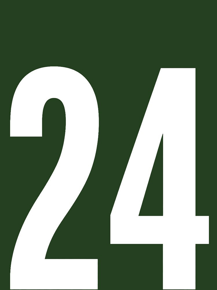 Vintage Number by UrbanPrintVibes