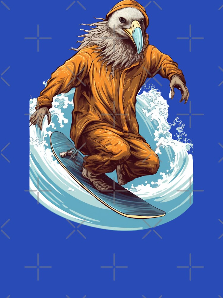 Andy the Surfer Albatross by Toms Tee