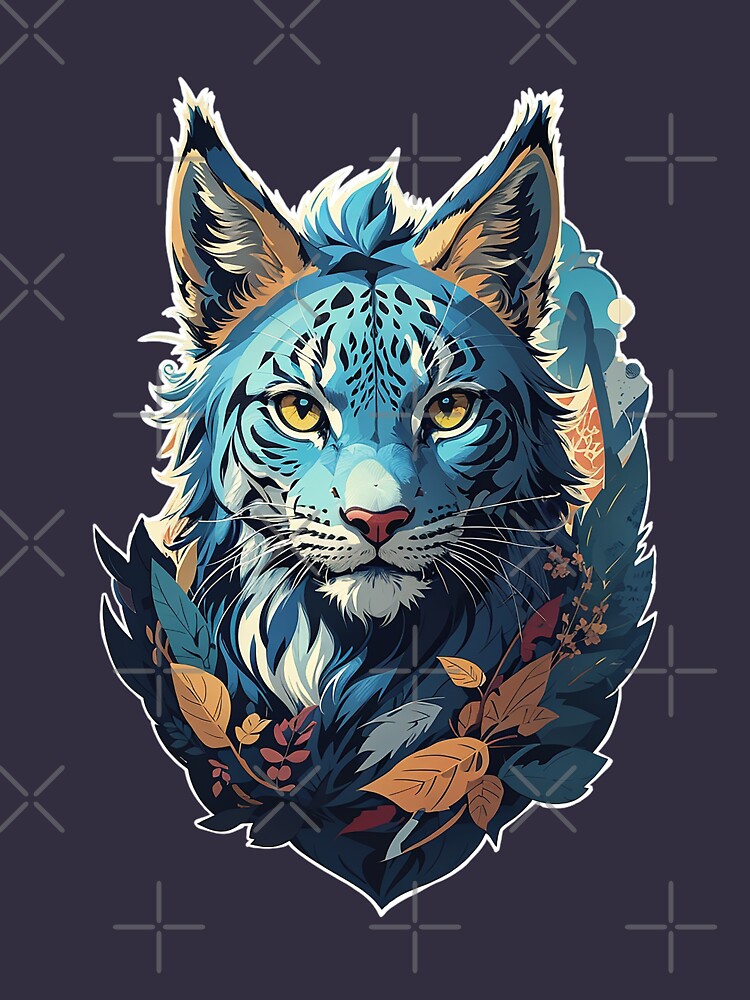 Lynx Illustration in Vector Style by NordicBadger