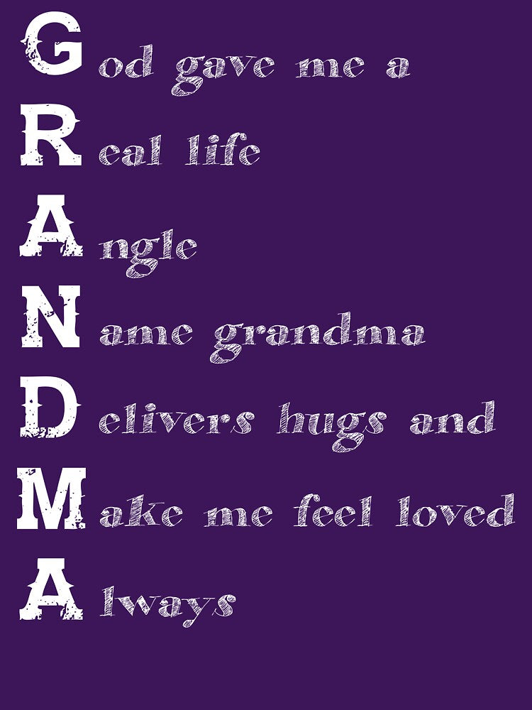 Meaningful Gift for Grandma for Mother's Day by nasa8x