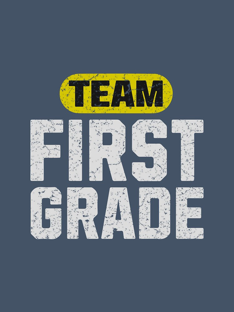 Cute Team First Grade Squad Elementary School Crew by AnimaThread