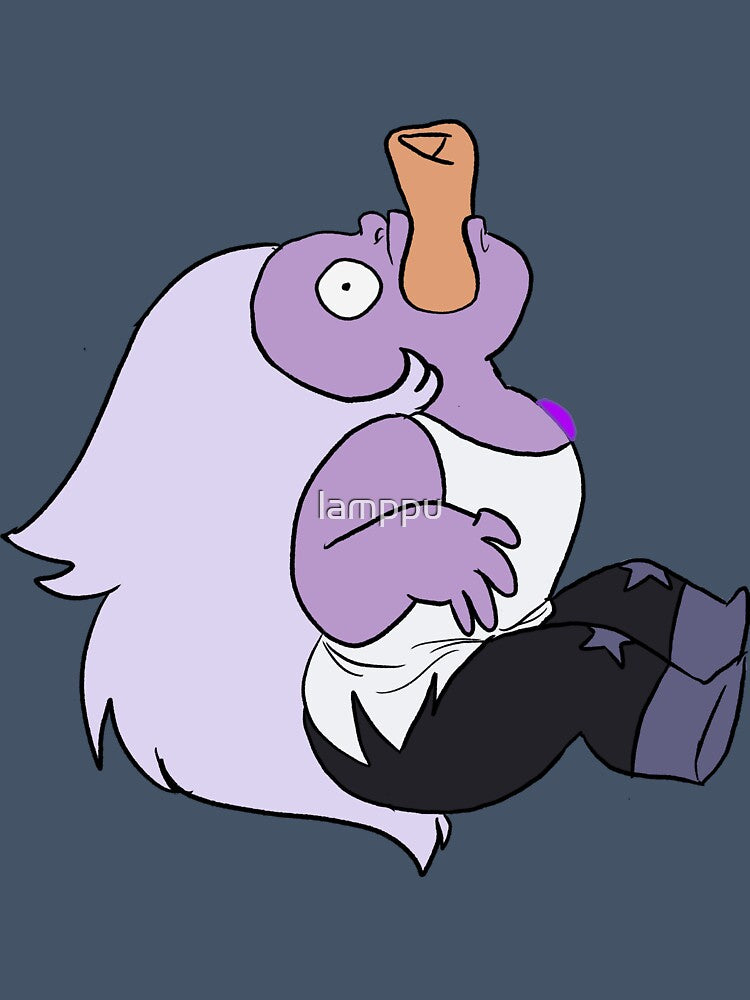 Steven Universe Amethyst burrito by lamppu