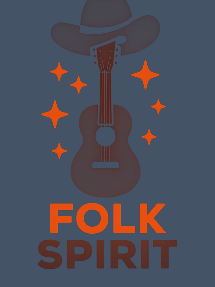 Folk Spirit — Guitar & Hat by KIBD