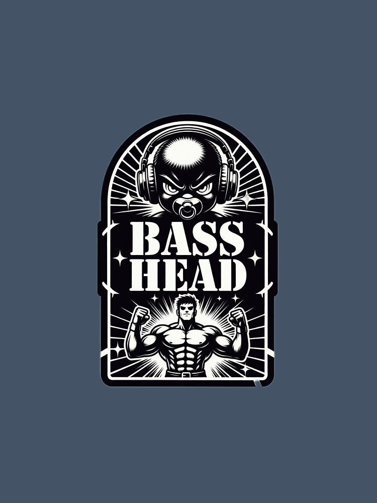 Basshead Festival sticker edm rave Trinket by FestDrip