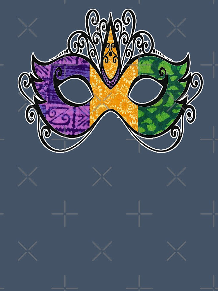 Mardi Gras Retro Mask by artbyomega