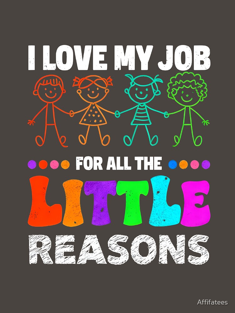 i love my job for little reasons by Affifatees