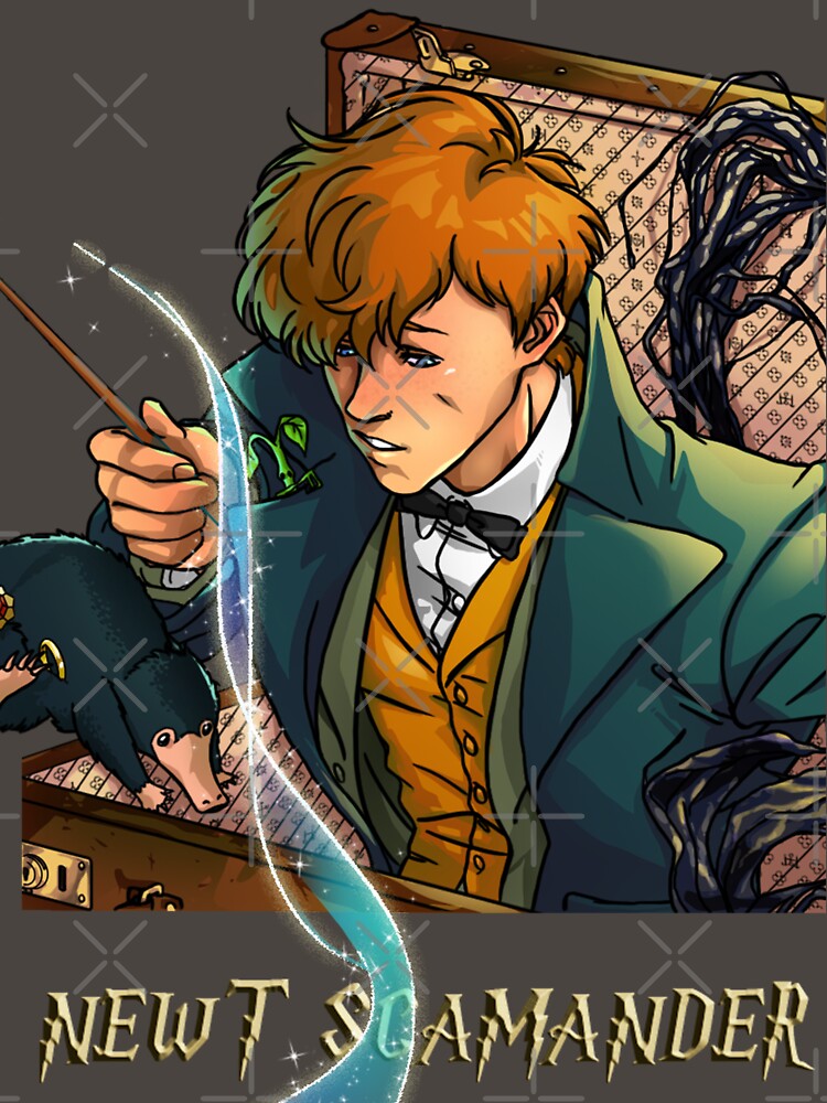 Newt Scamander: Fantastic Beasts and Where to Find Them by Clovercarmen5