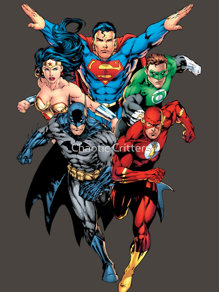 Vintage Comic Book Hero Collage by Chaotic Critters