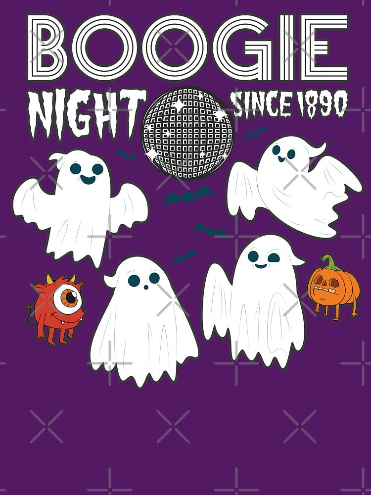 Boogie Night Ghost Party – Retro Halloween Dance Vibes by chillaxcats