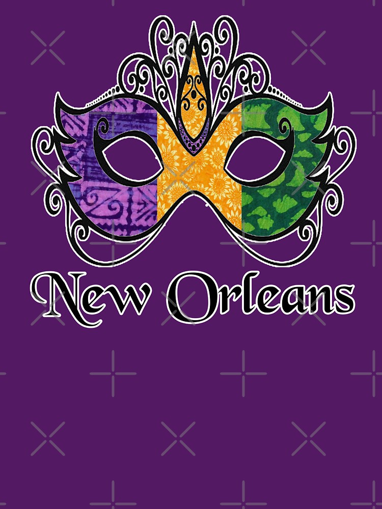 Nola Vintage Mardi Gras Mask by artbyomega