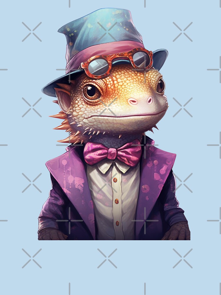 purple amphibian noble by Toms Tee