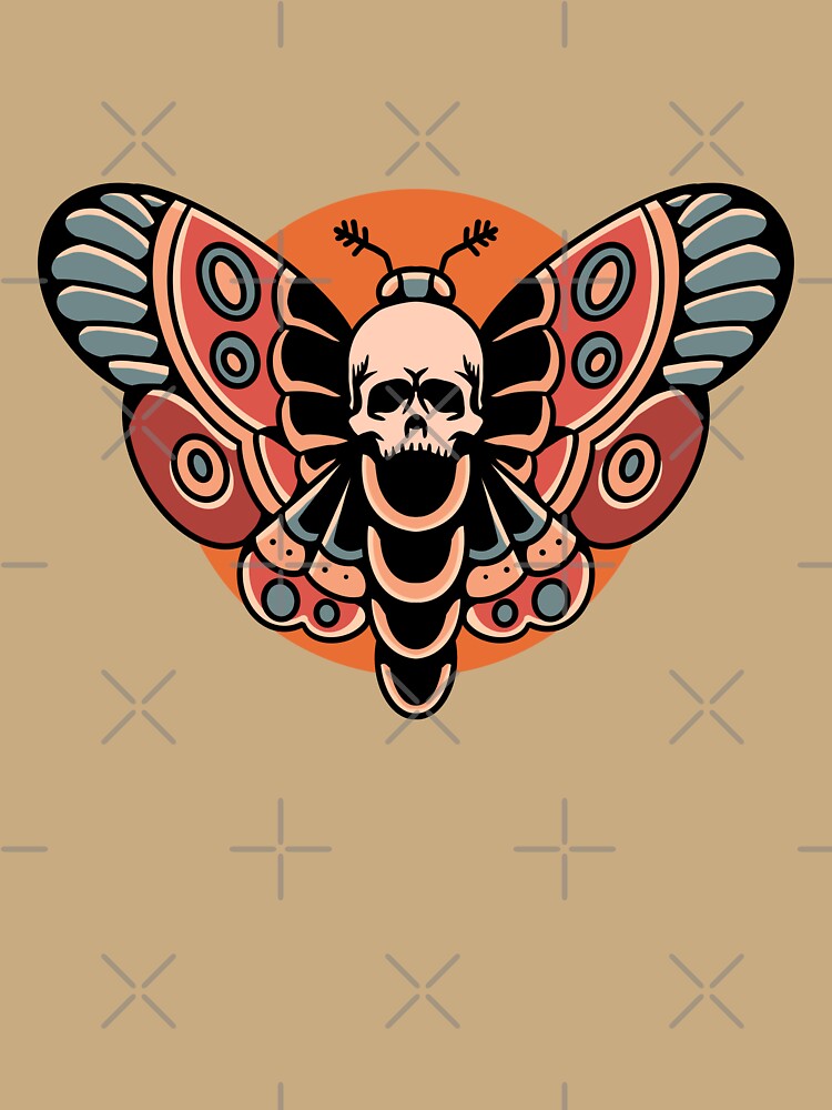 Skull Butterfly by helenafeyre