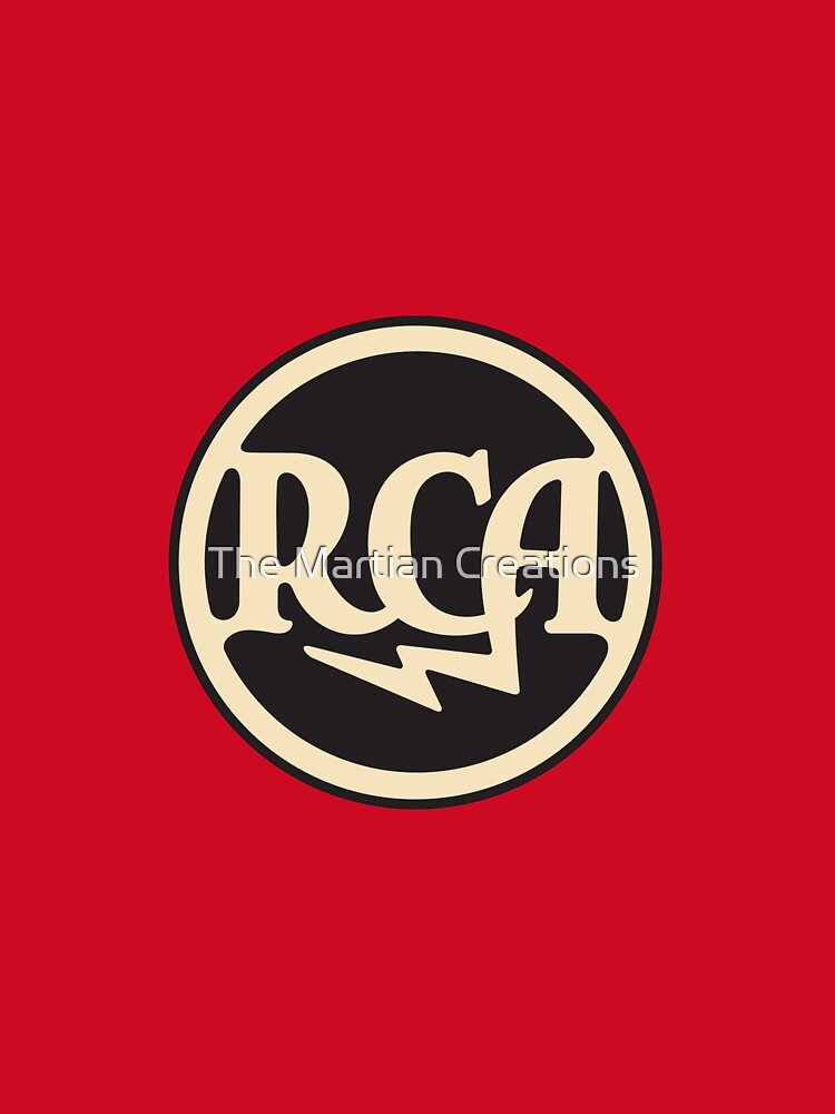 Vintage 1930's radio logo by The Martian Creations