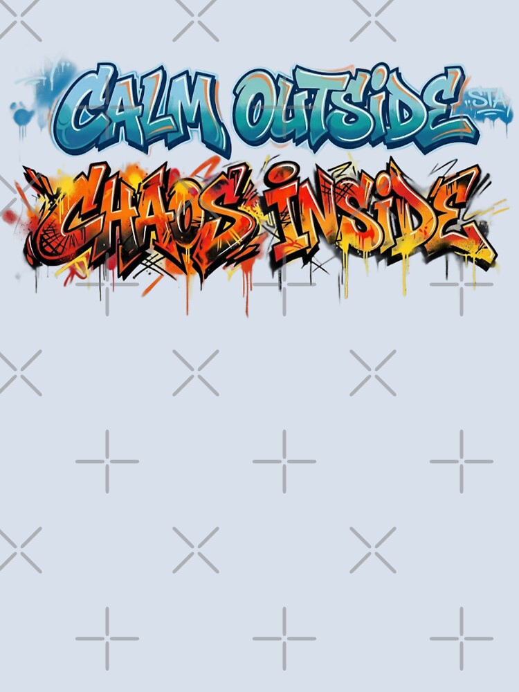 Calm outside chaos inside by DoneAndDusted