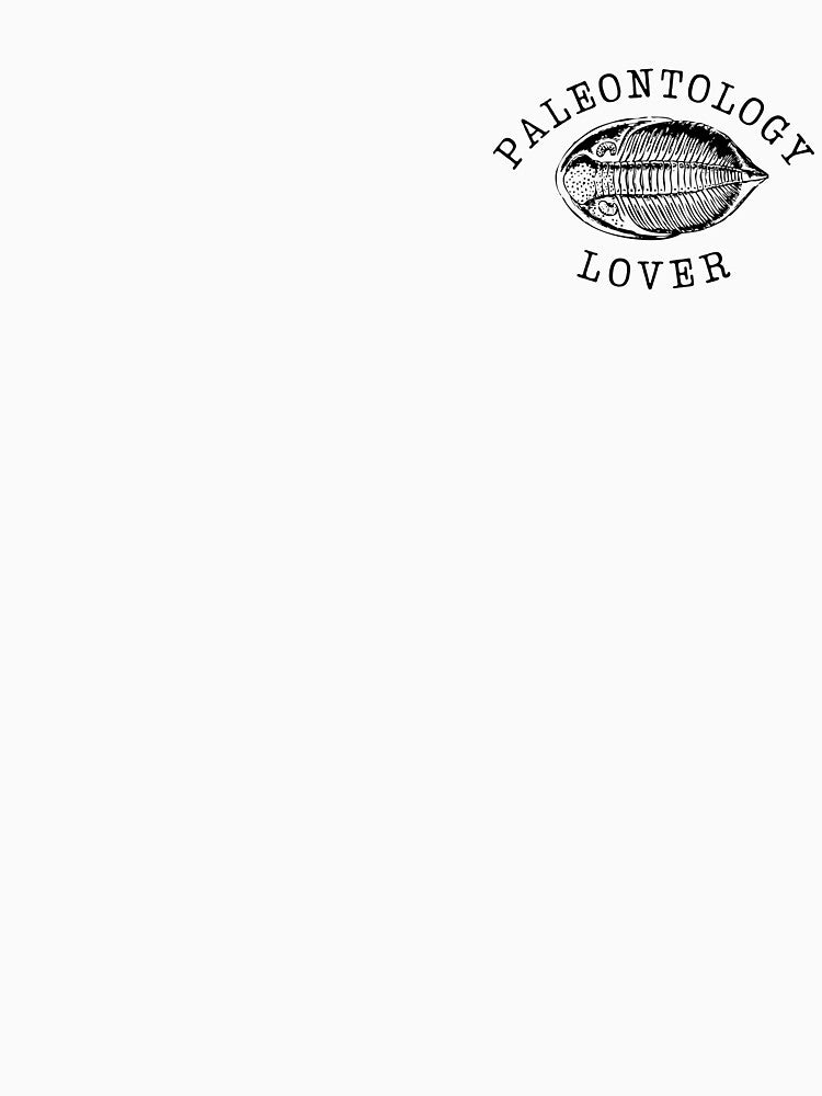 Vintage fossil logo “Paleontology Lover” – retro design for paleontology enthusiasts – Trilobite by MirraRocks